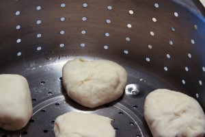 steamed dumplings before steaming